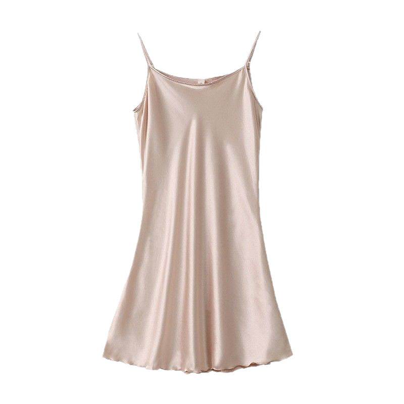 Women's Ice Silk Sling Pajama Dress - Price Value Store
