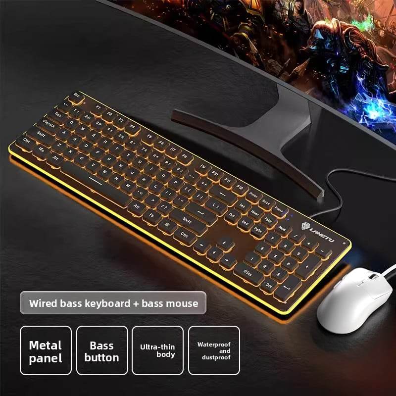 Wired silent keyboard - Price Value Store