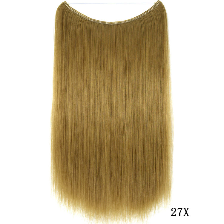 Seamless Straight Synthetic Hair Patch