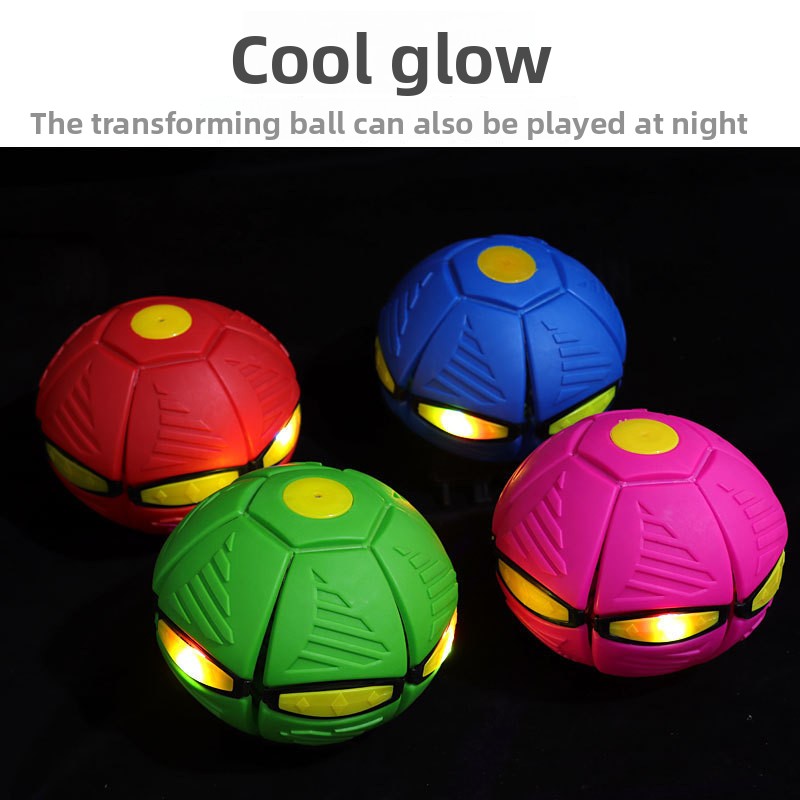 Magic UFO Light-Up Bouncing Deformation Ball