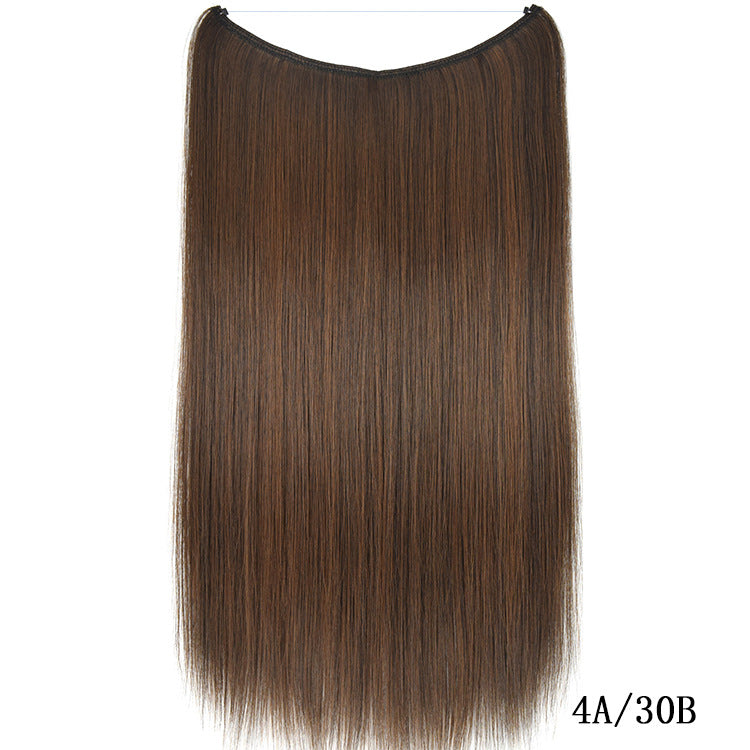 Seamless Straight Synthetic Hair Patch