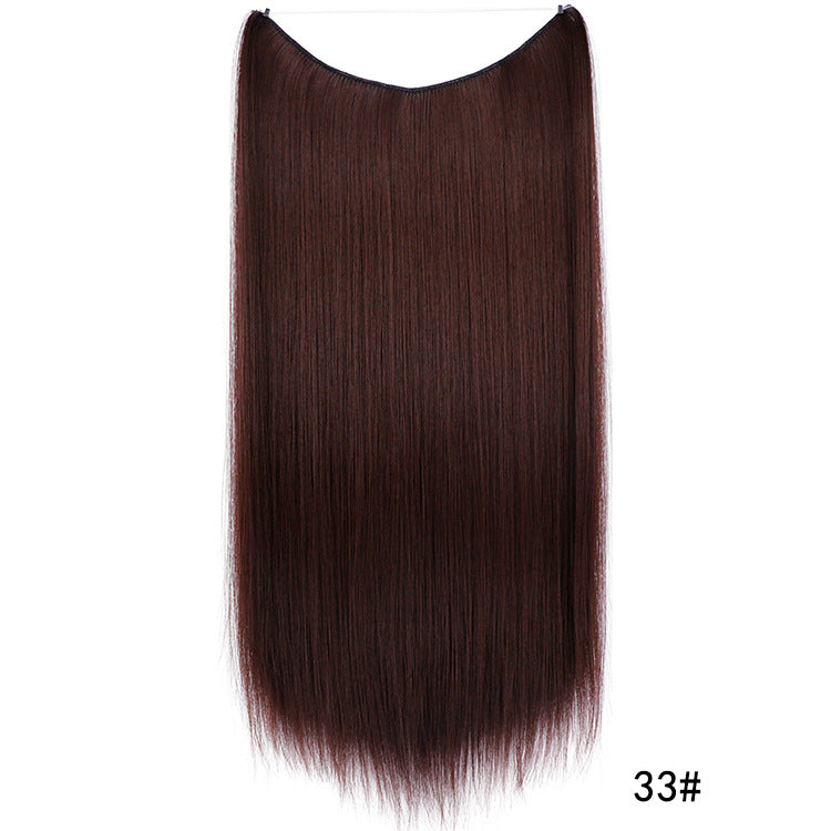 Seamless Straight Synthetic Hair Patch