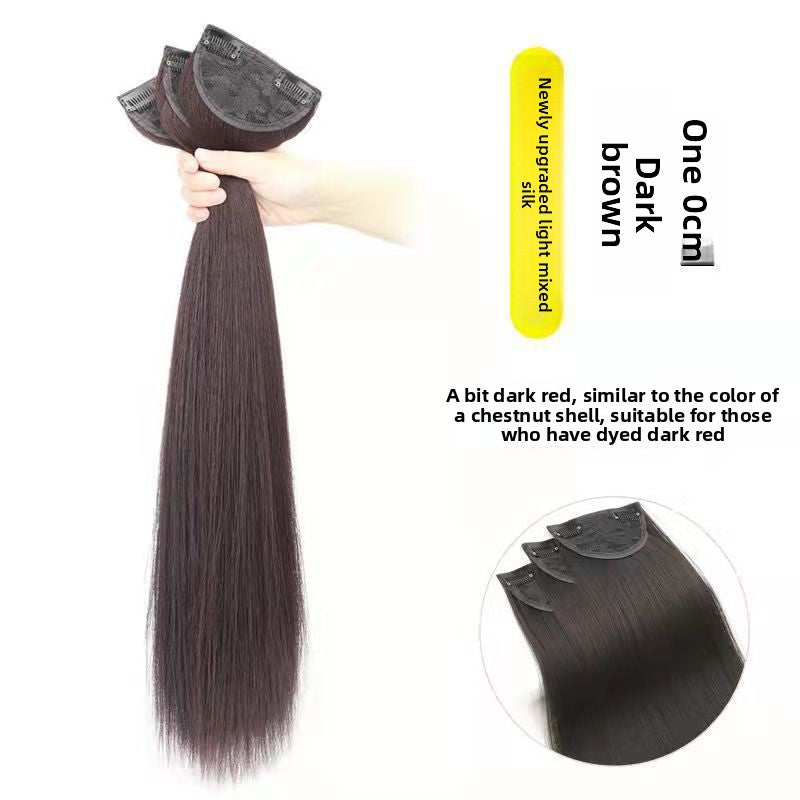 Long straight hair wig
