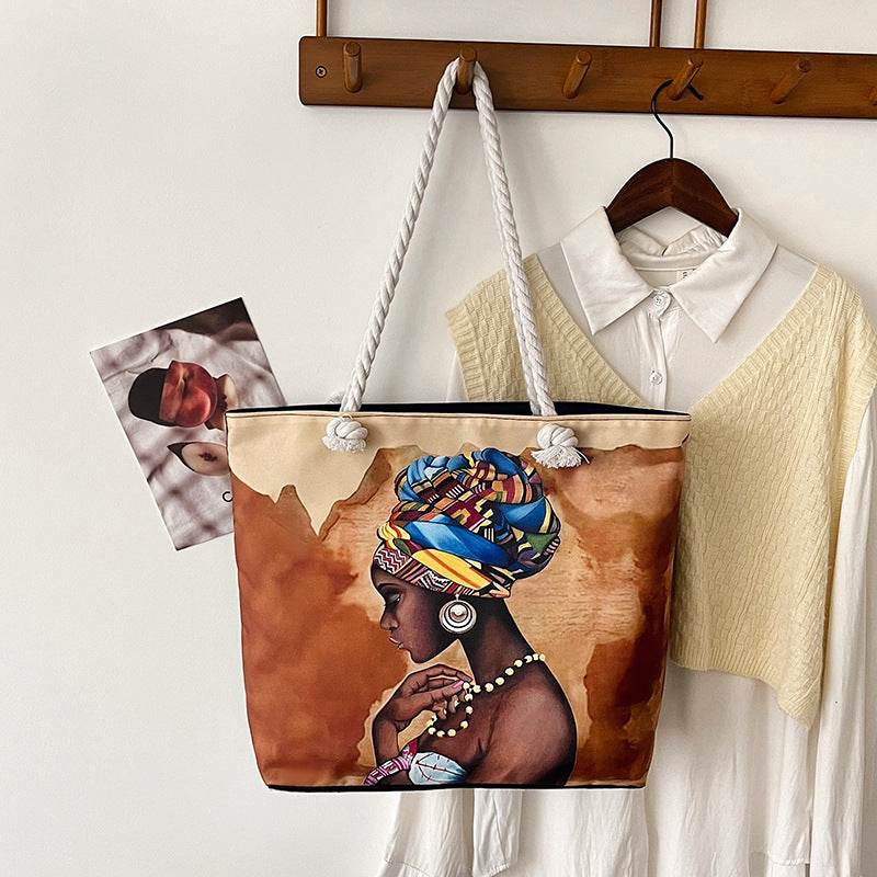Retro canvas bag - Price Value Store