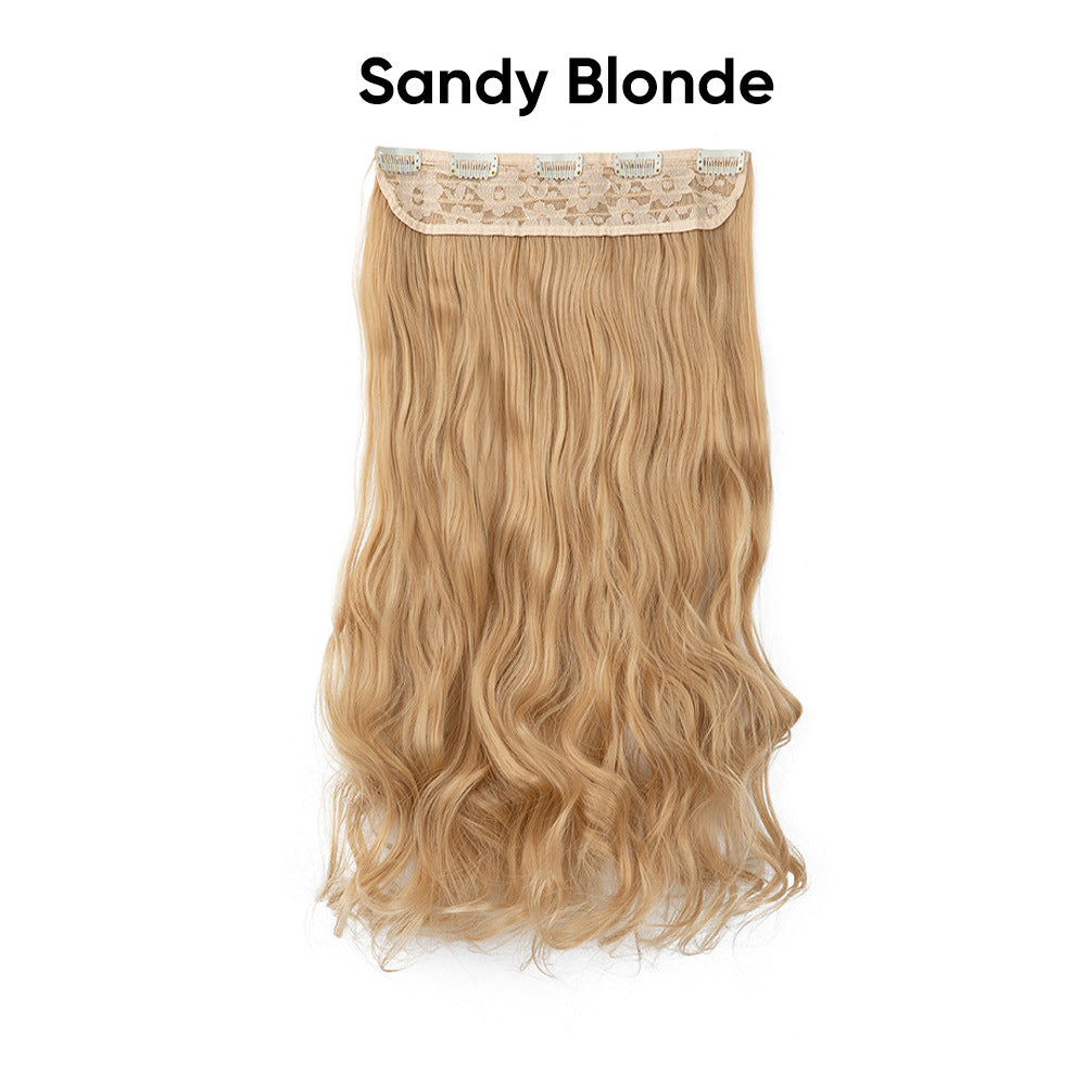 Long Curly Synthetic Hair Extensions with Clips