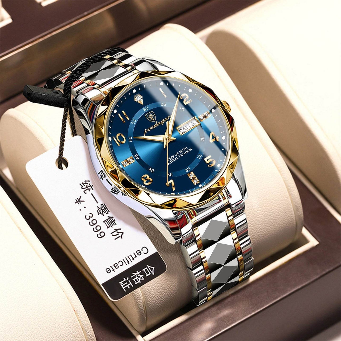 Waterproof luminous watch for men - Price Value Store