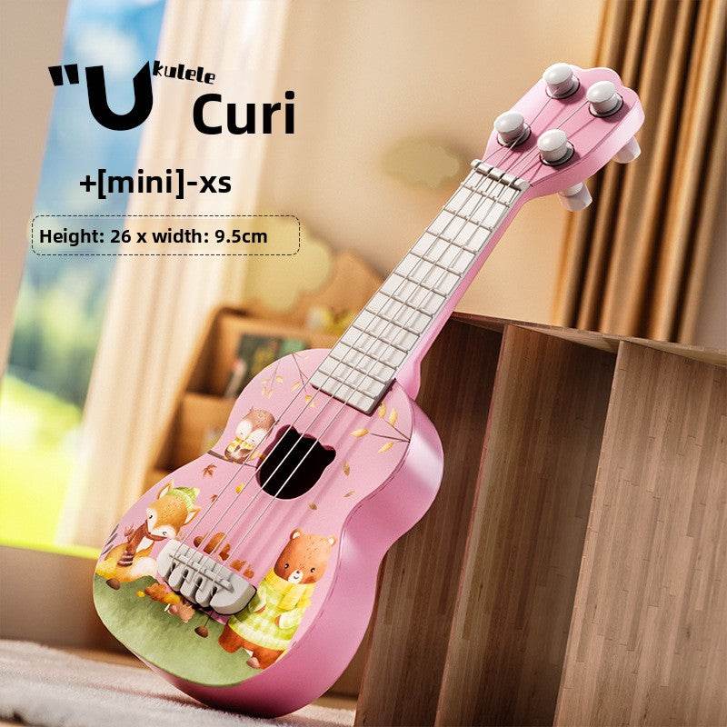 Children's Cartoon Ukulele Dinosaur Guitar Toy for Early Education - Price Value Store