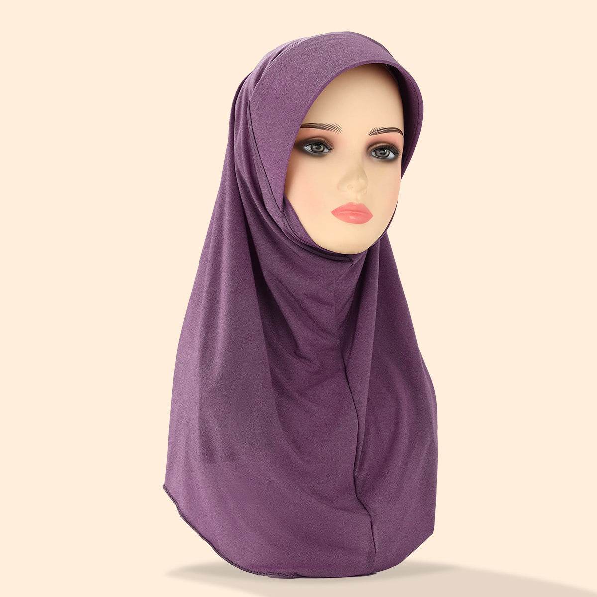 Solid-colored women's headscarf - Price Value Store