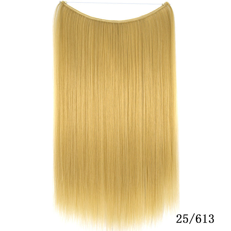 Seamless Straight Synthetic Hair Patch