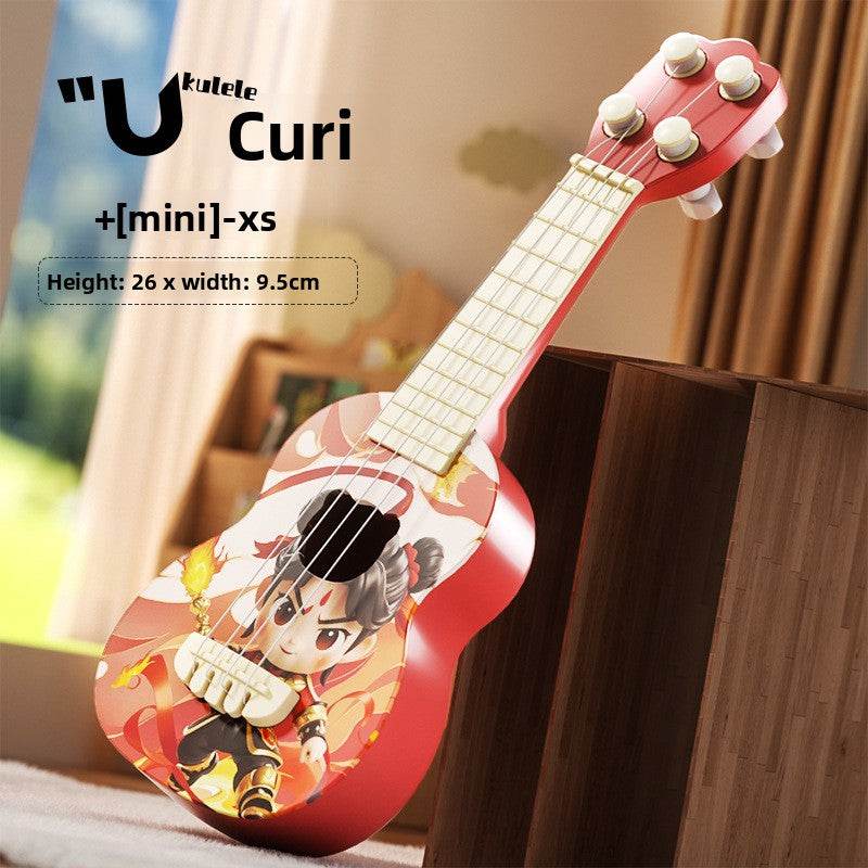 Children's Cartoon Ukulele Dinosaur Guitar Toy for Early Education - Price Value Store