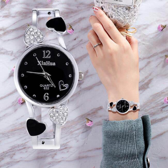 Fashion Diamond Quartz Ladies Bracelet Watch - Price Value Store