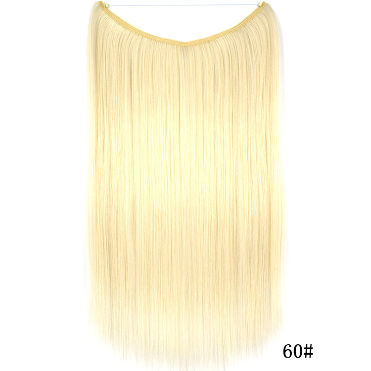 Seamless Straight Synthetic Hair Patch