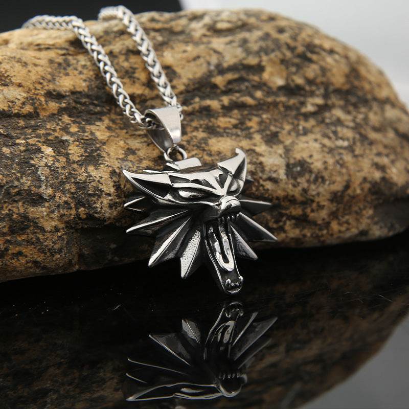 Wolf Head Necklace - Price Value Store
