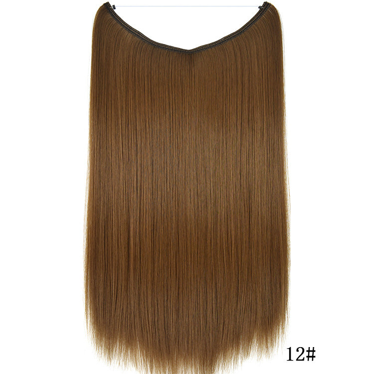 Seamless Straight Synthetic Hair Patch