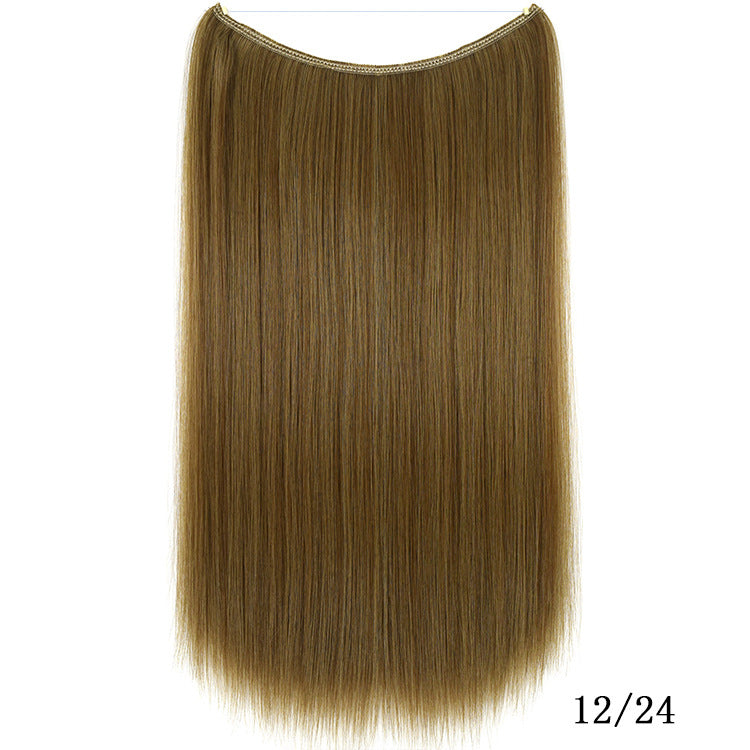 Seamless Straight Synthetic Hair Patch