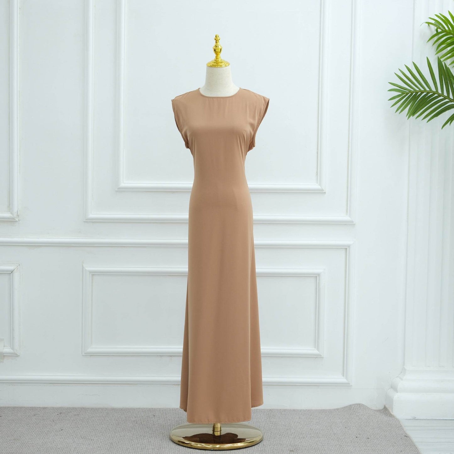 Belted long dress - Price Value Store