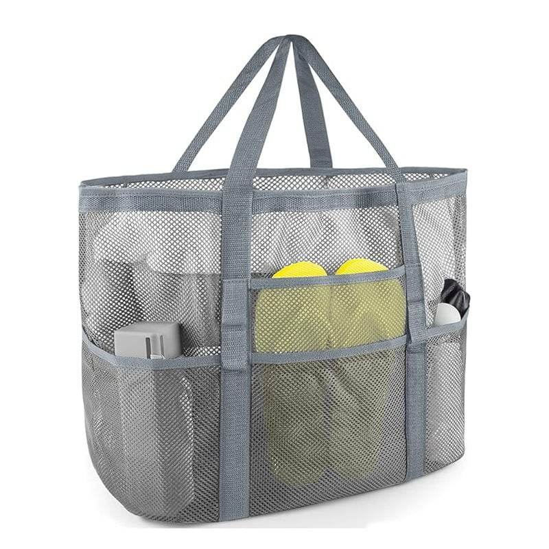 Large Capacity Foldable Mesh Beach Bag for Swimming and Travel - Price Value Store