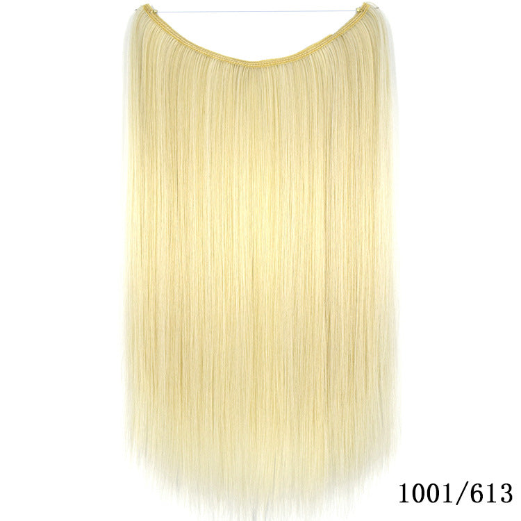 Seamless Straight Synthetic Hair Patch