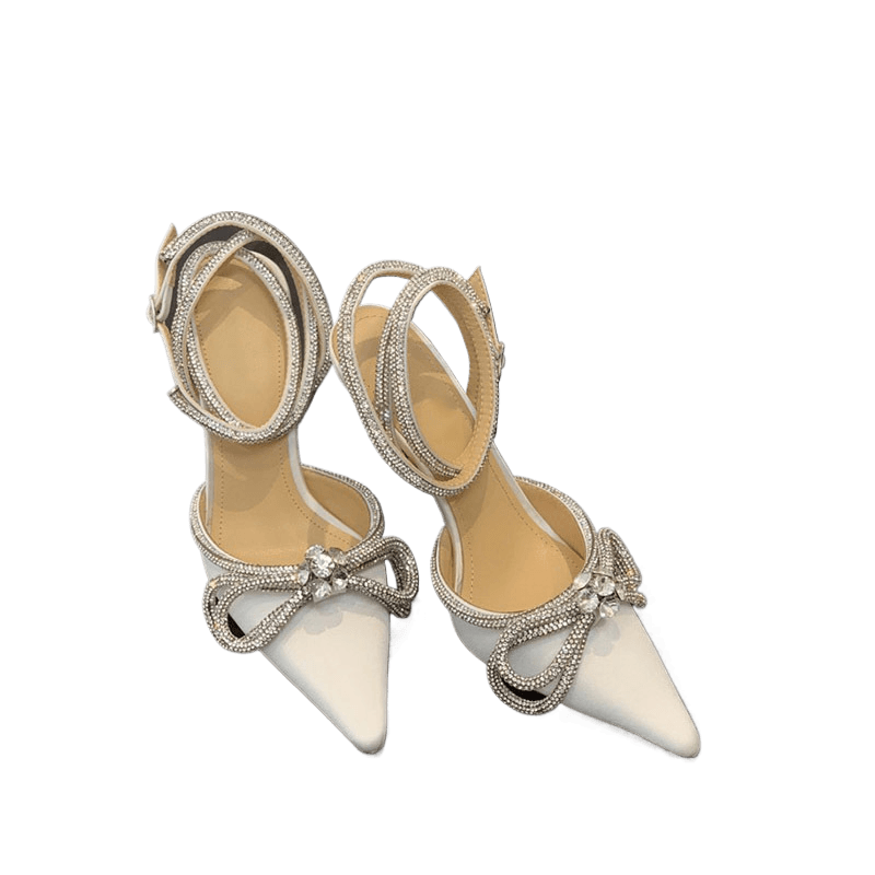 Baotou High Heel Pointed Toe Sandals - Price Value Store