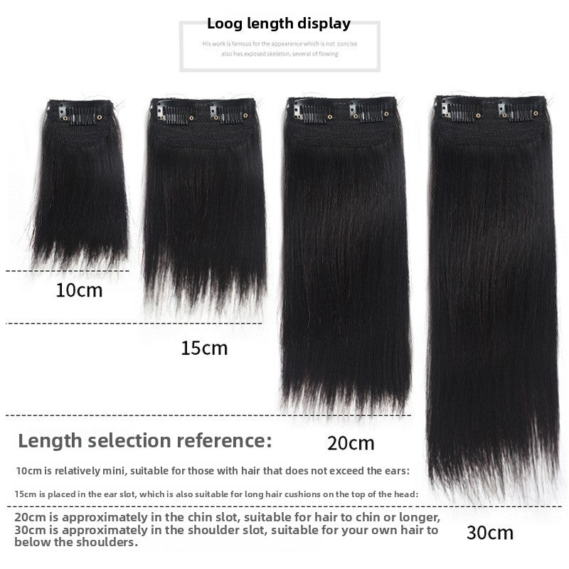 Wig Pad Hair Piece, Artificial Hair Extension