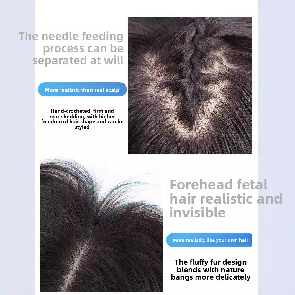Wig pieces for women's full real hair