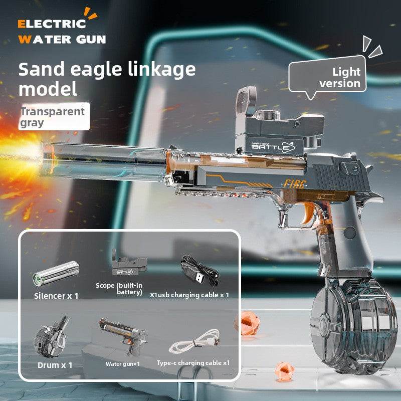 Electric Water Gun with LED Light - Price Value Store