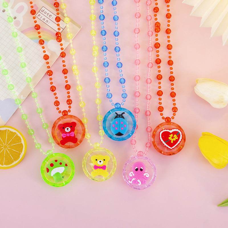 Princess Luminous Necklace with Flashing LED Light - Price Value Store