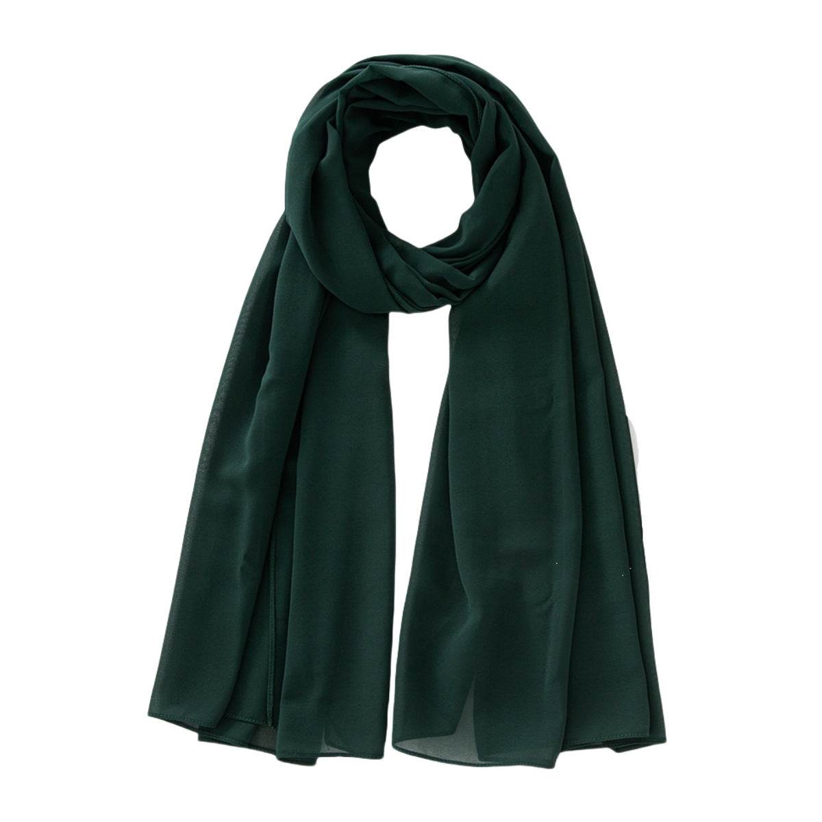 Monochrome Pearl Chiffon Bubble Scarf - Price Value Store