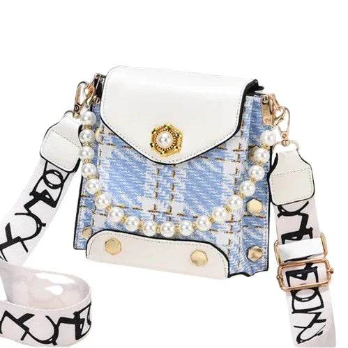 Elegant Pearl Chain Crossbody Bag ? Cute Princess-Inspired Phone Purse for Women - Price Value Store
