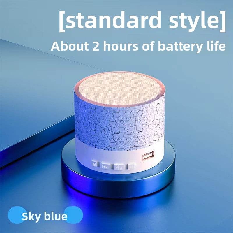Portable Mini Colorful Bluetooth Speaker with LED Lights - Price Value Store