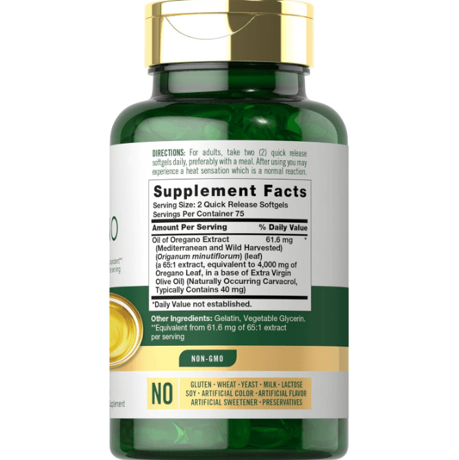 Oregano Oil Capsules - Price Value Store