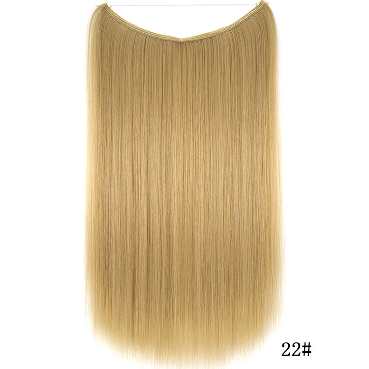 Seamless Straight Synthetic Hair Patch