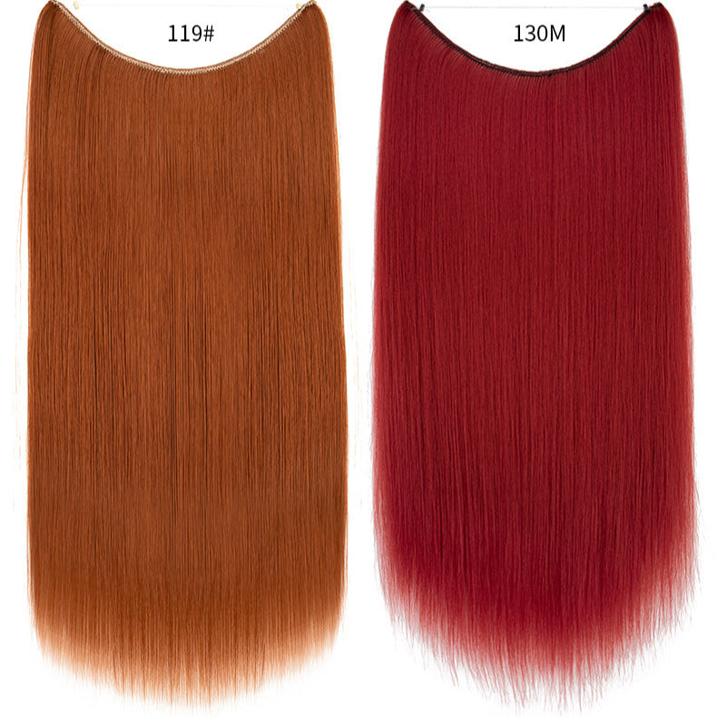 Seamless Straight Synthetic Hair Patch