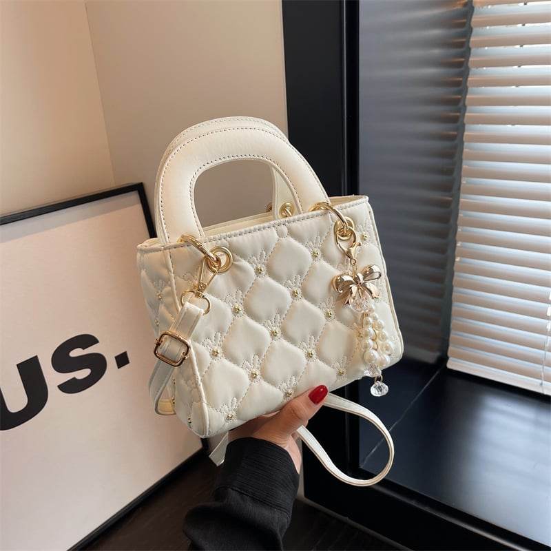 Elegant Lady Dior Style Handbag ? Chic Textured Shoulder & Tote Bag - Price Value Store