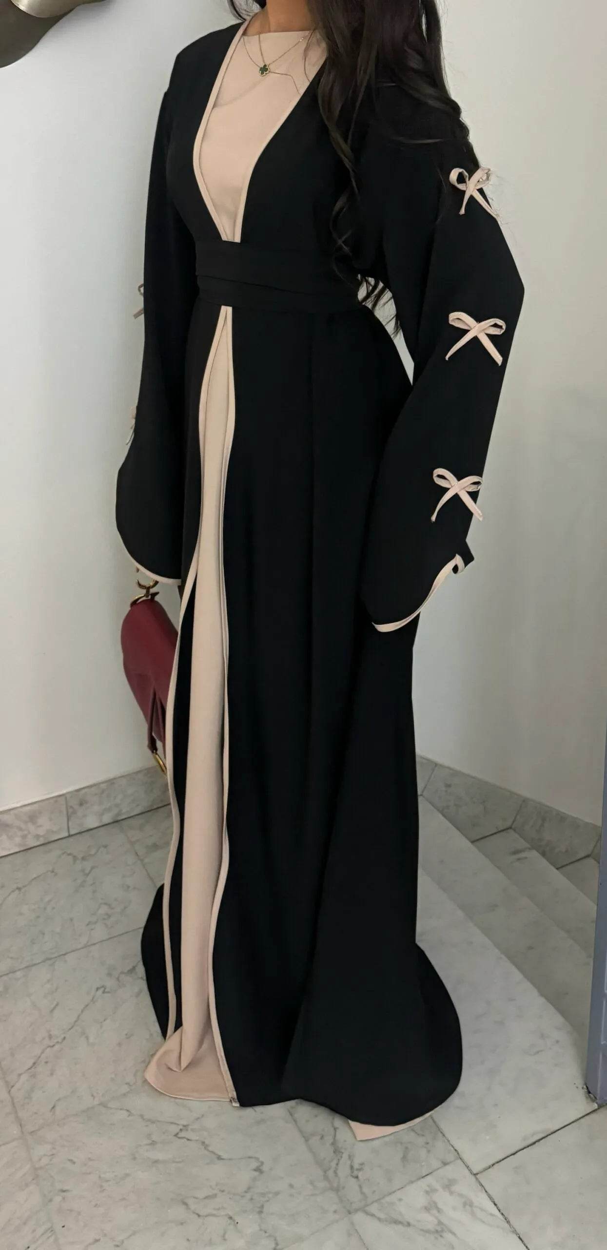 Belted long dress - Price Value Store