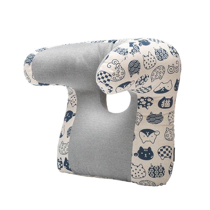 Ergonomic Office Sleeping Pillow for Neck and Back Support, Comfy Nap Headrest Cushion - Price Value Store