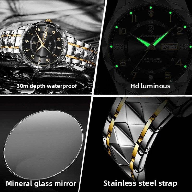 Waterproof luminous watch for men - Price Value Store