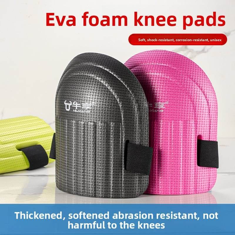 Cross-border explosions construction site construction blue knee pads eva thickened wear-resistant bricklayer tiling kneeling labor knee pads - Price Value Store