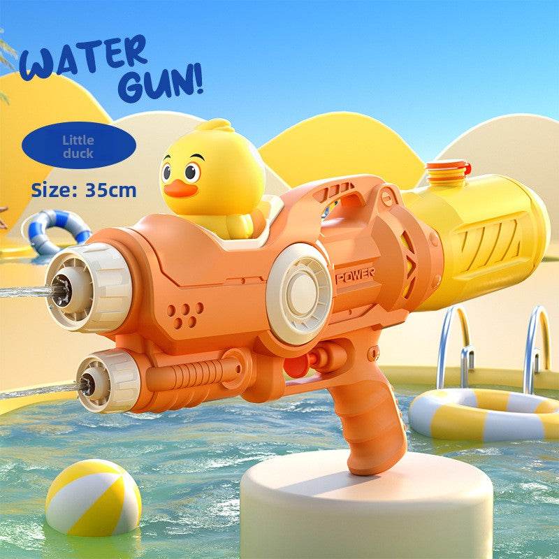 Double-nozzle dinosaur duck water gun water splashing toy - Price Value Store