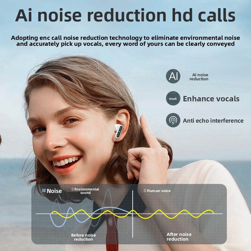 Wireless Bluetooth Headset with Noise Cancellation - Price Value Store