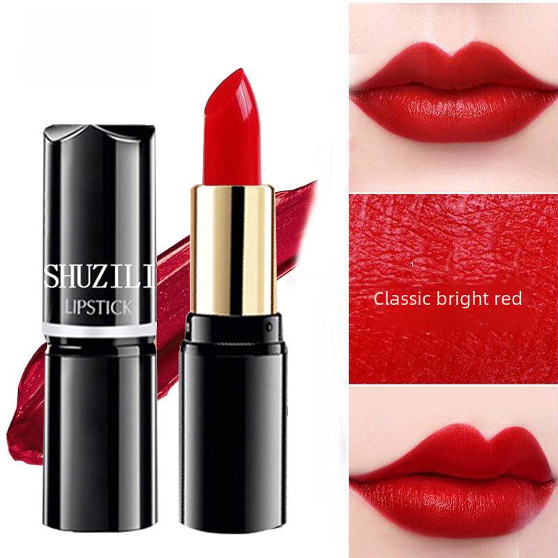 Shu Zili round tube lipstick moisturizing moisturizing easy to color and not easy to fade cosmetics wholesale one-piece delivery - Price Value Store