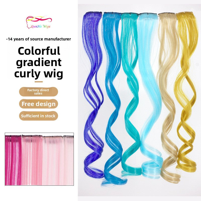 Seamless One-Clip Curly Hair Extension