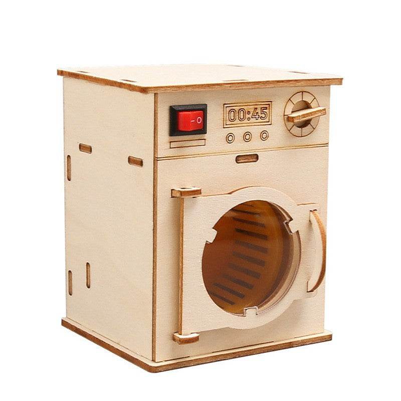 Old-fashioned Washing Machine DIY Model - Price Value Store