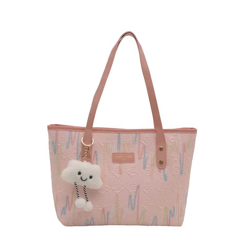 Cute texture pendant shoulder bag - Price Value Store