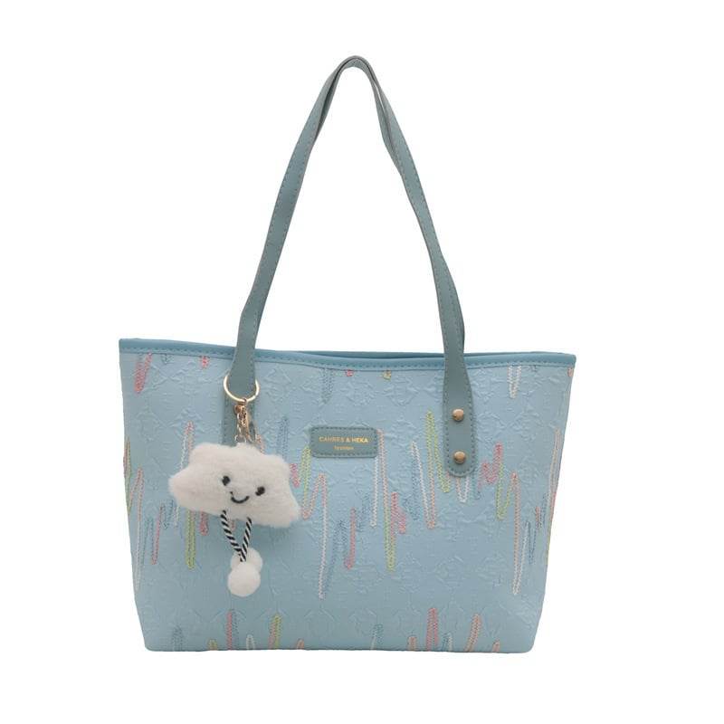 Cute texture pendant shoulder bag - Price Value Store