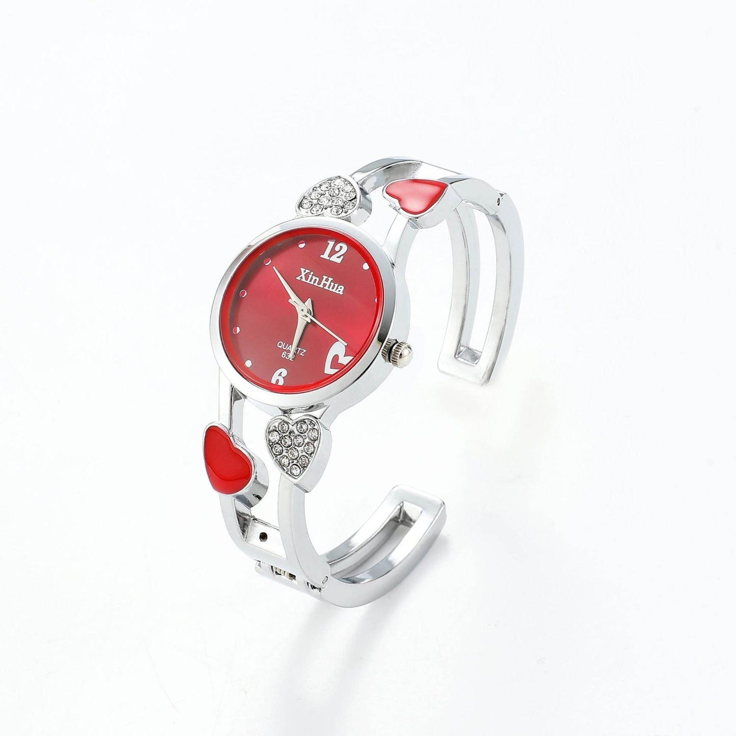 Fashion Diamond Quartz Ladies Bracelet Watch - Price Value Store