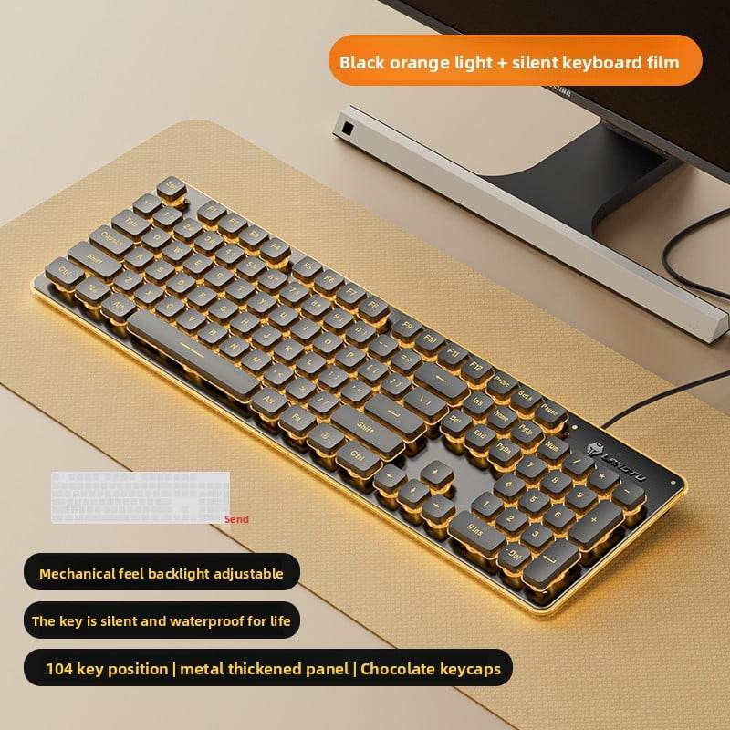 Wired silent keyboard - Price Value Store