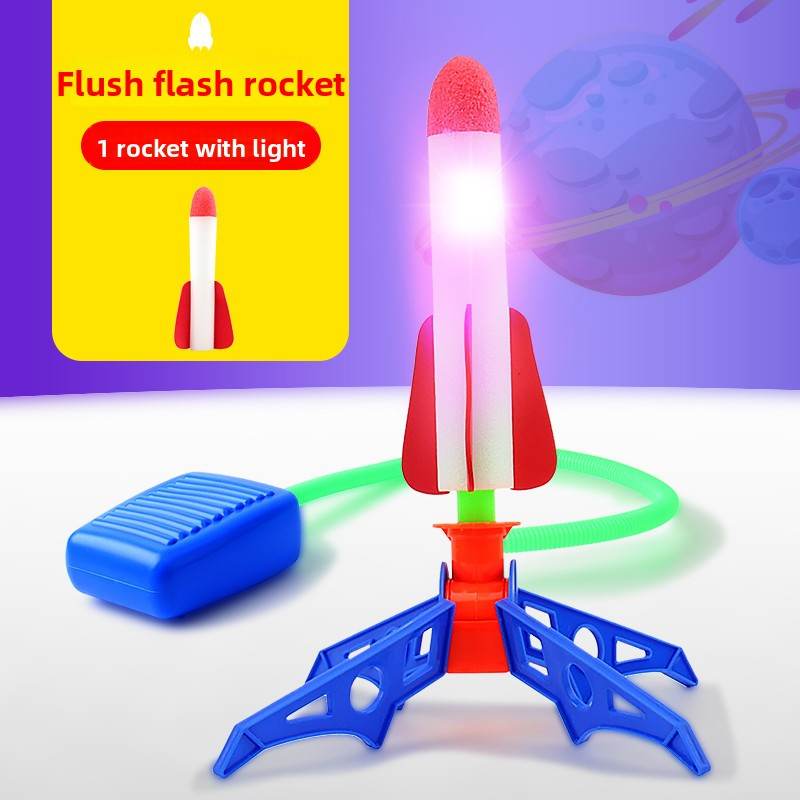 Children's Foot-Powered Luminous Rocket - Price Value Store
