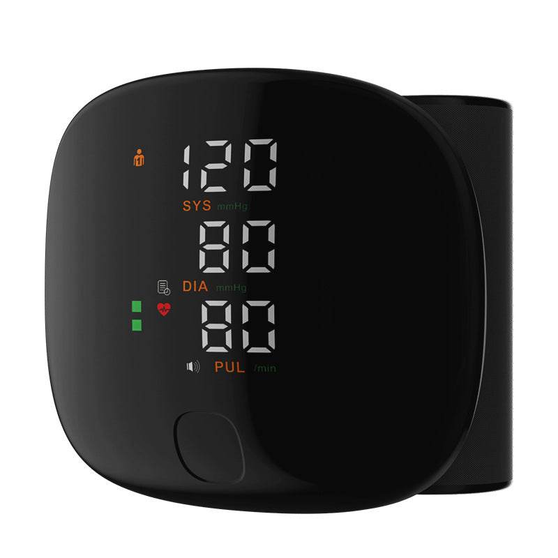 in stock Wrist Voice Blood Pressure Meter Home Electronic Blood Pressure Meter Chinese and English Voice Smart Wrist Blood Pressure Meter - Price Value Store