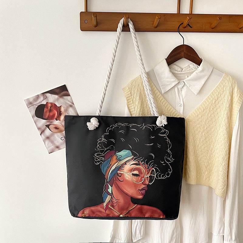 Retro canvas bag - Price Value Store